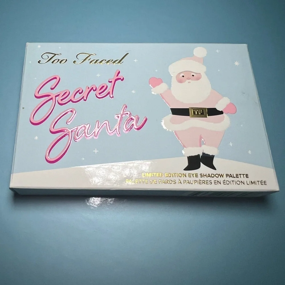 TOO FACED • SECRET SANTA MINI EYESHADOW PALETTE • NIB